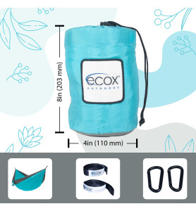 ecox Outdoor Hamaca Simple...