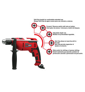 Promaker 1/2in Hammer Drill...