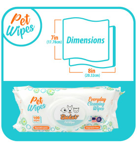 Txakur TXWIPES4 Pet Wipes...